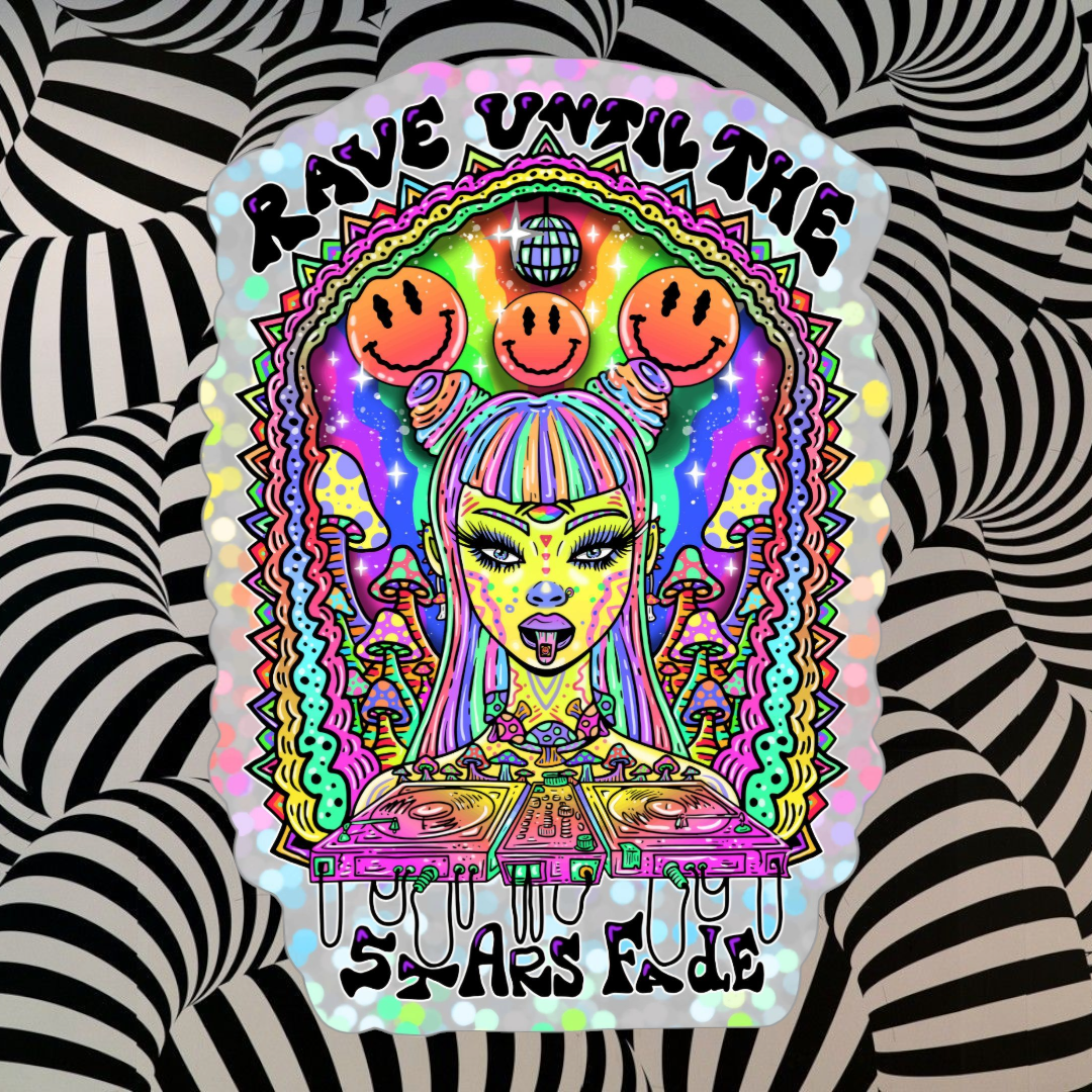 Rave Sticker